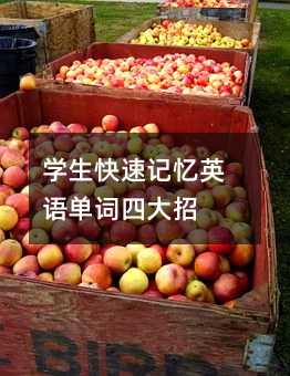 学生快速记忆英语单词四大招