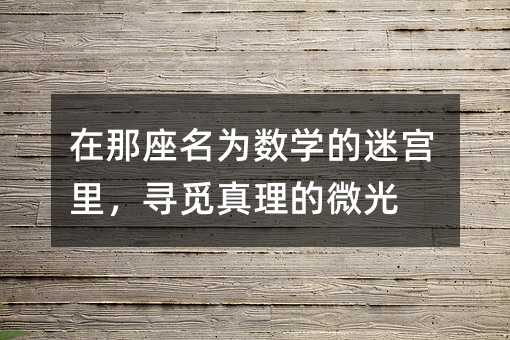 ��������Ϊ��ѧ���Թ��Ѱ��������΢��
