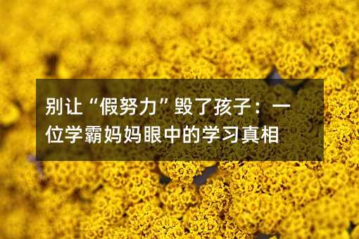 ���á���Ŭ�������˺��ӣ�һλѧ���������е�ѧϰ����